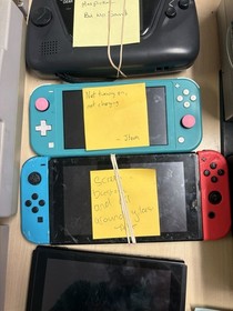 LOT *BROKEN/AS IS* NINTENDO CONSOLES/CONTROLLER-(S)NES,64,GC,WII,SWITCH,3DS,SEGA