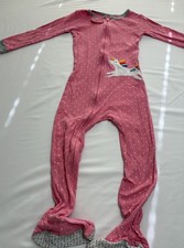 Carter's all in one pajamas, 5T, Unicorn, Pink
