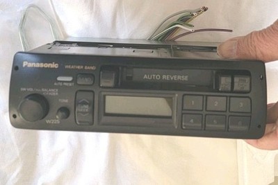 PANASONIC MOBILE ELECTRONICS CQ W225EU Casette Weatherband Am Fm