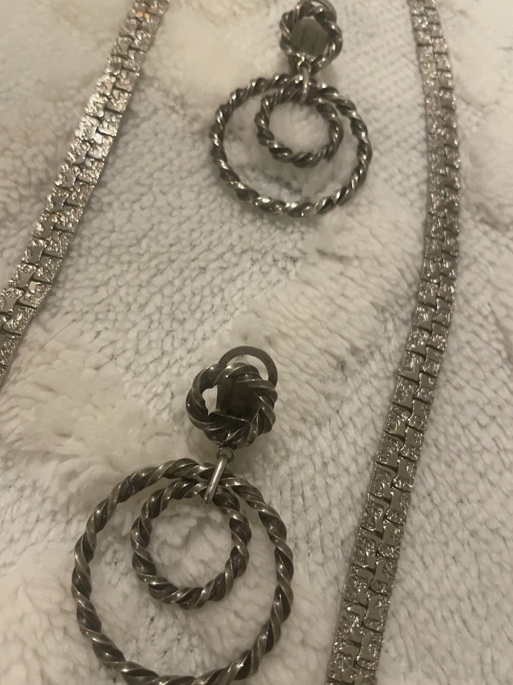 Konvolut Vintage Schmuck in Silber Farbe nicht in Gold - Bild 4 von 4