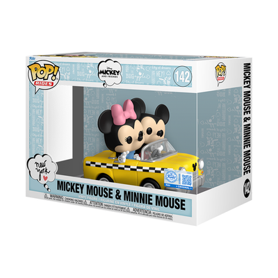 Funko POP! Rides Mickey + Minnie Mouse in Cab Exclusive Super
