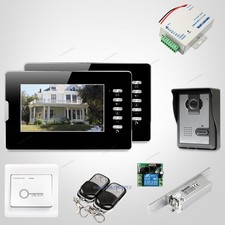 7" Hands-free Video Security Door Phone with IR Night Vision for Home Security