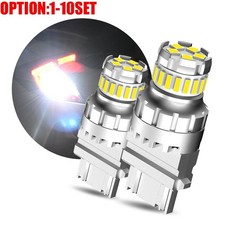 3157 3156 White Led Reverse Tail Brake Stop Signal Drl Light Bulb 6500k 2-20x 3157 3156 White Led Reverse Tail Brake Stop Signal Drl Light Bulb 6500k 2-20x