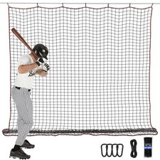 Baseball Softball Backstop Nets,Sports Netting Barrier,10x7ft