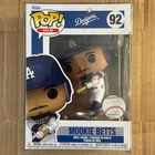Funko Pop! Mookie Betts #92, LA Dodgers, Home Jersey, MLB Baseball