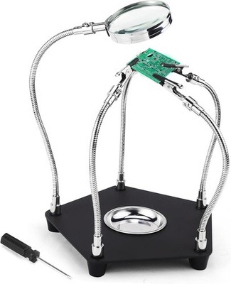 Dritte Hand Löten Löthilfe Magnetische Helfende Hand Löt Leiterplattenhalter We