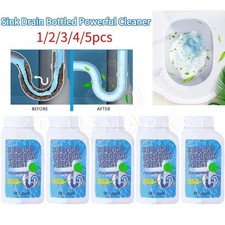 1-5PCS Powerful Sink Drain Cleaner High Efficiency Clog Remover Clean