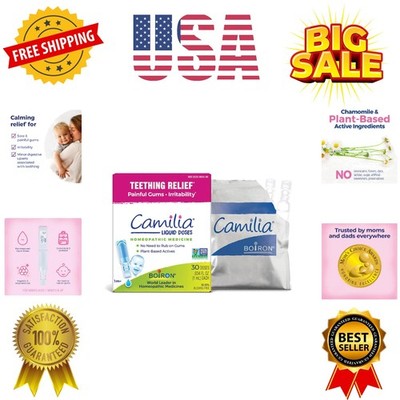 Camilia Teething Drops for Daytime and Nighttime Relief of Painful or Swollen...