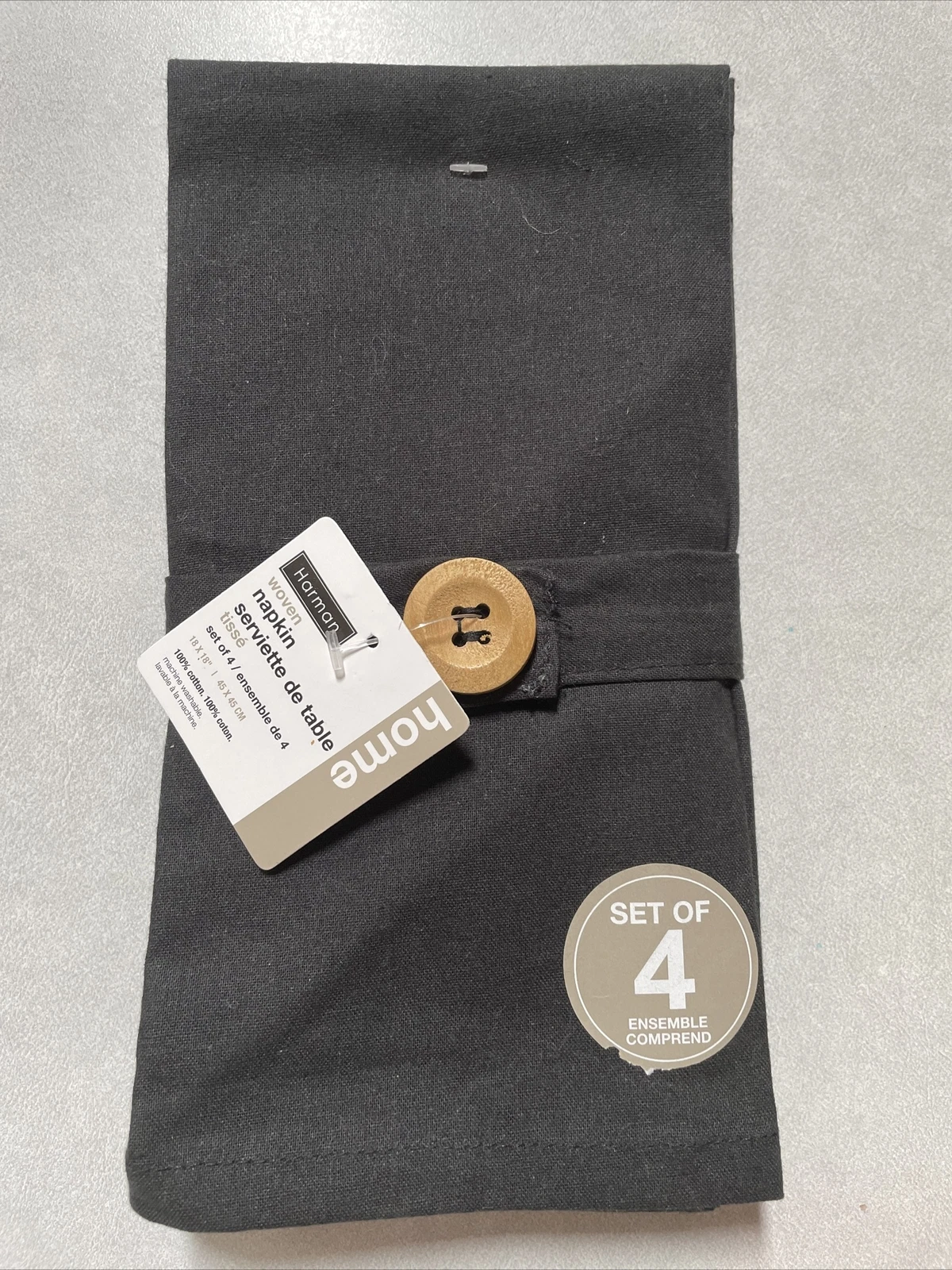 Harman Hemstitch Cloth Napkins - Thumbnail 4