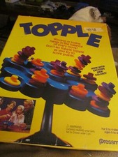 Topple Board Game Vintage 1992 Pressman Fun Balance