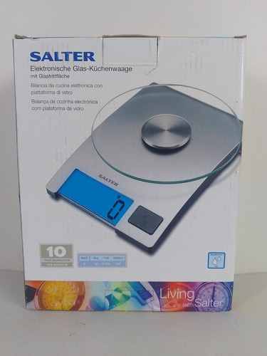 Salter 5kg Electronic Kitchen Scale 1021 New - Picture 2 of 5