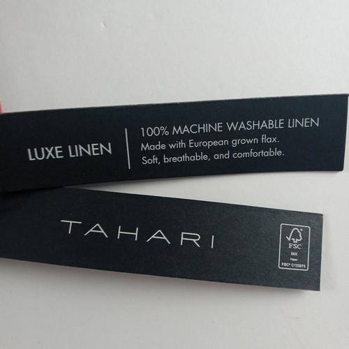 Pantalones cortos Tahari tiro alto con cinturón para mujer talla 6 naranja estampado de palma 100 % lino - Imagen 7 de 7