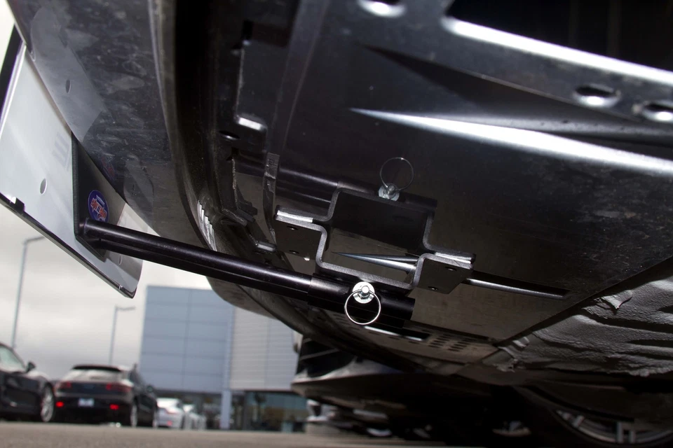 Soporte de placa de matrícula Sto N Sho para Porsche Boxster 2014-16 (Extraíble / Metal) Foto 2 de 4