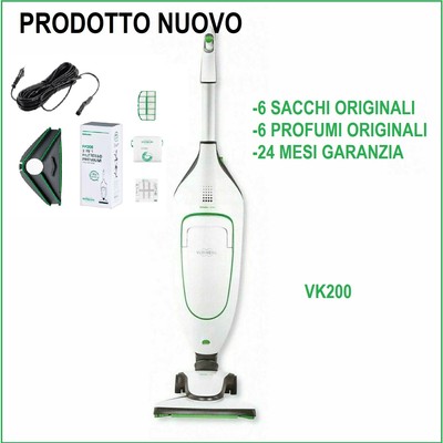 ASPIRAPOLVERE VORWERK FOLLETTO KOBOLD VK 200 NUOVO NO VK220s 140 150 136  135 131 | eBay
