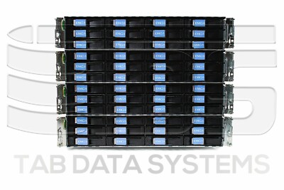 EMC Isilon X210 192TB SED Cluster - 4x 48TB Nodes (12x 4TB SED HDD