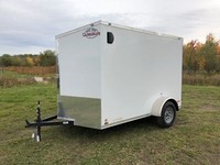 2022 Remorque a Spyder 6.5 x 10 x 7 Blanc rampe (équipée) Cargo Mate