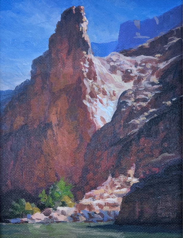 John D Cogan "Sentinel on the Colorado River " Celebration of Art 2022
