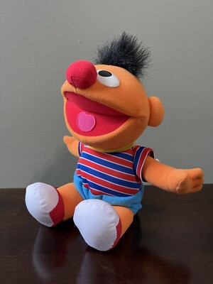 Tickle Me Ernie 1996 Tyco Sesame Street Vintage Works Jim Henson 12  Laughs