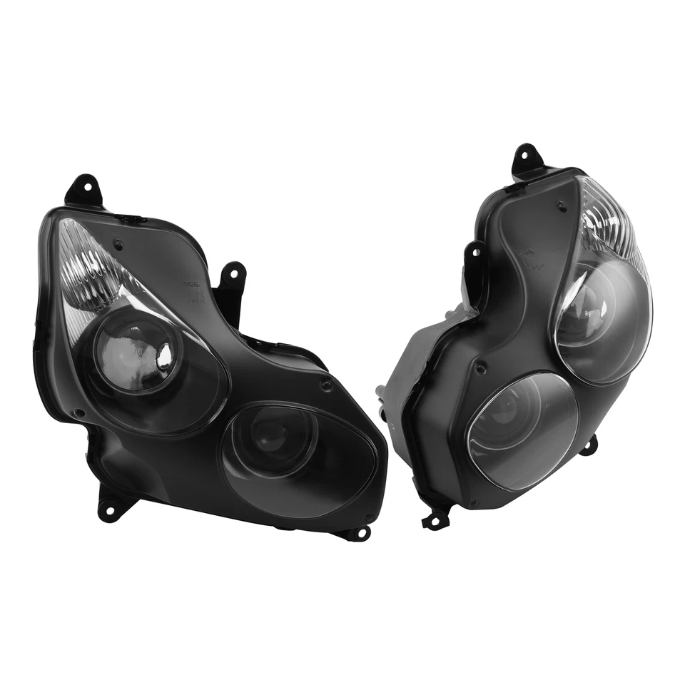 Soporte de soporte de carenado de faros delanteros y espejos retrovisores para Kawasaki Ninja ZX14R 06-11 10 Foto 2 de 4