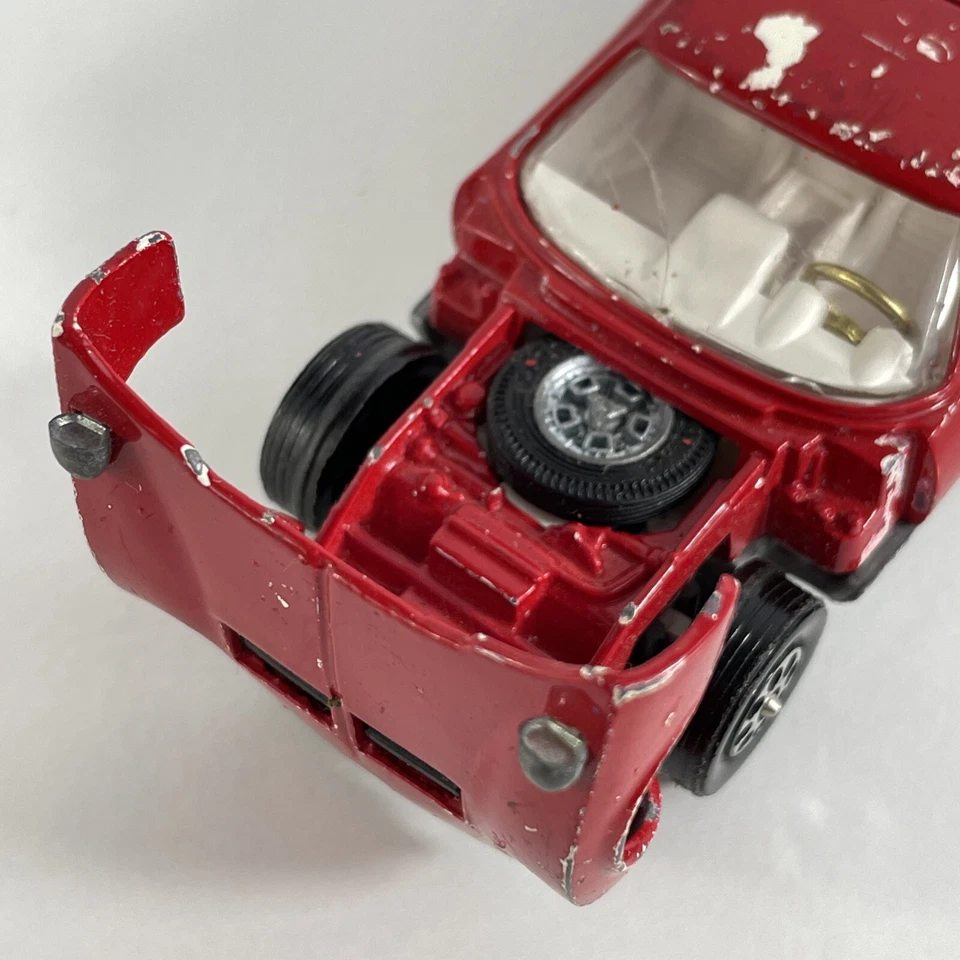 CORGI TOYS #342 LAMBORGHINI MIURA GT P400 RED Diecast GT Britain - Image 4 of 4