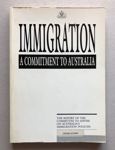 Immigration : a Commitment to Australia (FitzGerald Report) - 1988 - 2 volumes - Picture 3 of 3