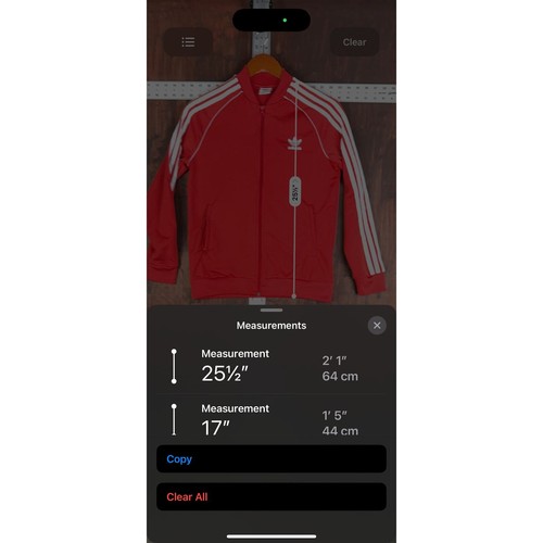Adidas Originals Superstar SST Track Jacket Red White Youth Kids Large 13-14Y - Picture 3 of 9