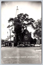 Postcard  RPPC First Presbyterian Church Gainesville Florida