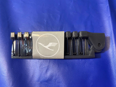 Lufthansa/Piedmont Airlines Vintage Travel Brush Comb Combo New