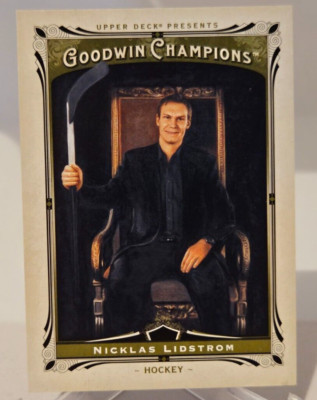 2013 Goodwin Champions NICKLAS LIDSTROM #45