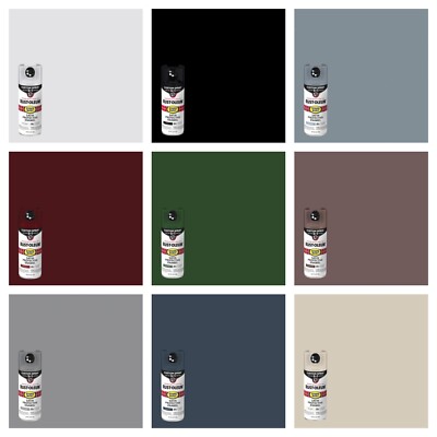 Rust-Oleum Stops Rust Custom Spray 5-in-1 Satin Spray Paint - 12 oz | eBay