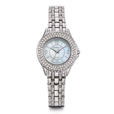 Montre Femme AVON Bicolore Gourmette Quartz - Montres & Bijoux