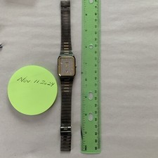 Vintage Gun Metal Pulsar Watch New Battery