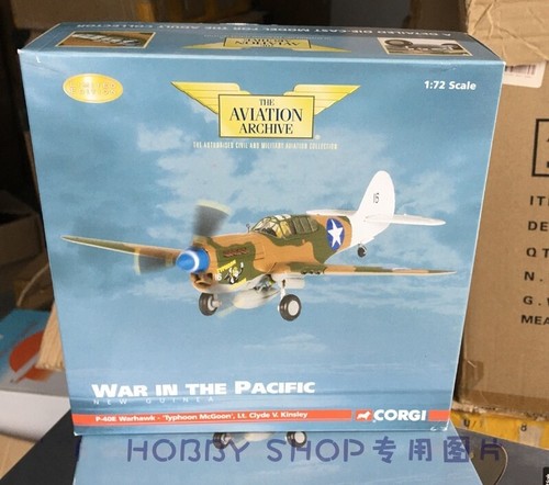 1:72 Corgi Curtiss P-40E Warhawk USAAF 49th FG,7th FS,1943 Fighter Diecast Model - Picture 5 of 7