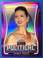 IVANKA TRUMP 2020 LEAF METAL PINK PRISMATIC CARD TRUE 1 / 15