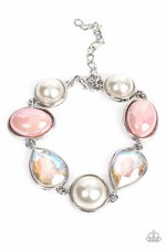 Paparazzi Bracelet- Nostalgically Nautical- Pink Iridescent Mermaid