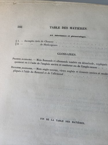 LANGUE - Les Analogies des langues Flamandes, Allemandes, Anglaises - Delfortrie - Imagen 16 de 17