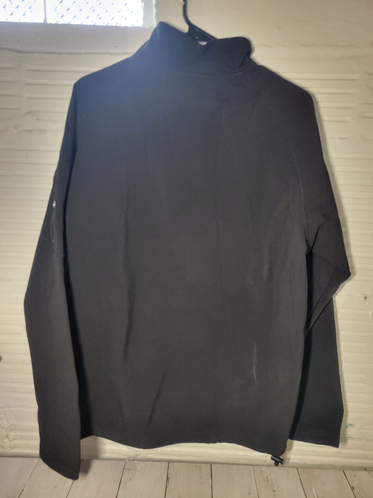 Fila Jacket Polyester Soft Shell Black Zip Up Old… - image 2