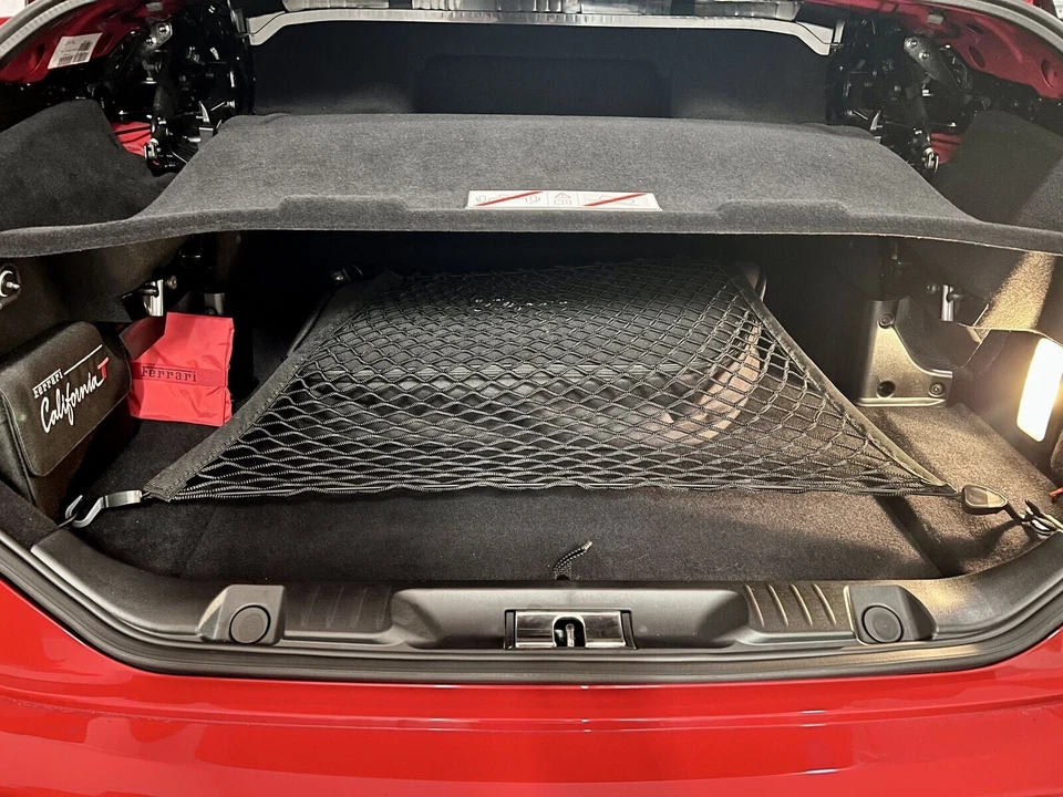 Red de carga de malla estilo piso maletero trasero para Ferrari California 2009-2018 nueva Foto 2 de 4