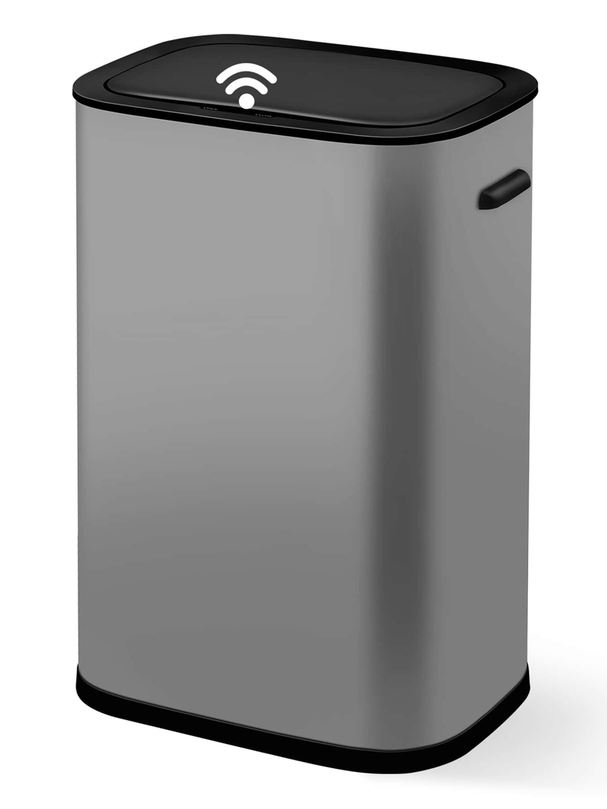 Trash Can with Lid, 14.5 Gallon Smart Trash Can, 55L Motion Sensor Trash Can-image