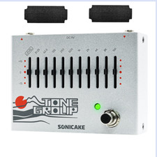 SONICAKE Tone Group 10-Band EQ Guitar Equalizer Guitar True Bypass Effects Pedal