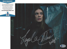LAYSLA DE OLIVEIRA SIGNED 'LOCKE & KEY' DODGE 8x10 PHOTO 6 PROOF BECKETT COA BAS