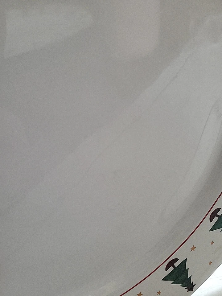 Juego de 4 platos de cena vintage 1996 Sakura Magic Of Santa Debbie Mumm 103/4"  Foto 3 de 4