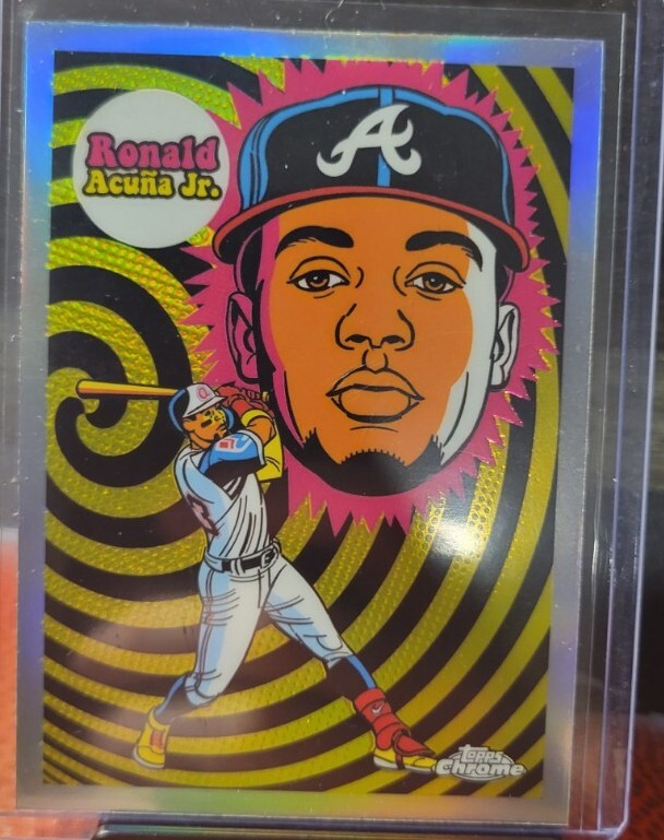 2023 Ronald Acuna Topps Chrome Ultraviolet SP