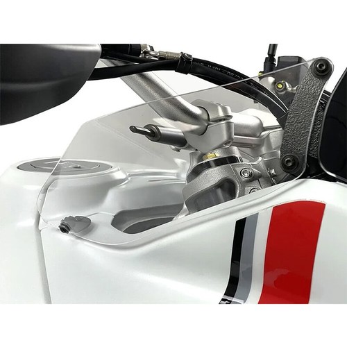 Transparent Side Windscreen Windshield Air Spoiler For DUCATI Desert X 2022-2024 - Picture 9 of 12