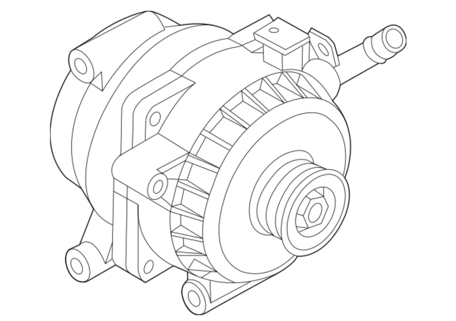 Alternateur hybride OEM 373902G920 pour Hyundai Sonata Kia Optima 2011