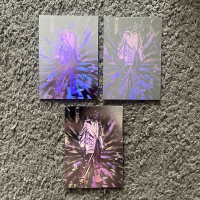 3 1993 Elvis Presley Rockstreet Promo Hologram Cards Near Mint /25000. Vintage