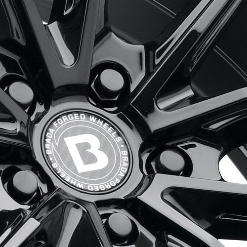 20 " Brada CX1 20x8.5 Noir Forgé Concave Roues Jantes Pour 2015-2019 Audi Tt Rs - Photo 9 sur 12