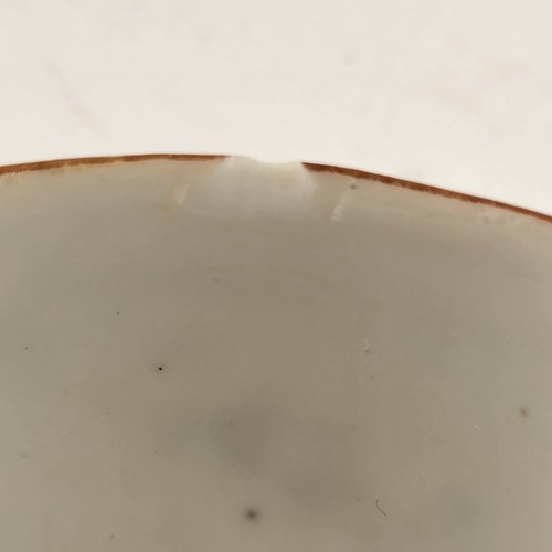TT Dreieck 4 Tassen & Untertasse Sets rosa & gelbe Rosen antik Japan 1 Tasse gehackt - Bild 12 von 12