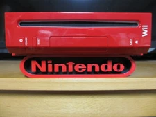 Original Wii Horizontal Display Stand with Nintendo Logo 3D Printed
