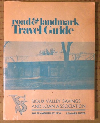 ROAD & LANDMARK TRAVEL GUIDE Unmarked with Year or Author Gousha Publications